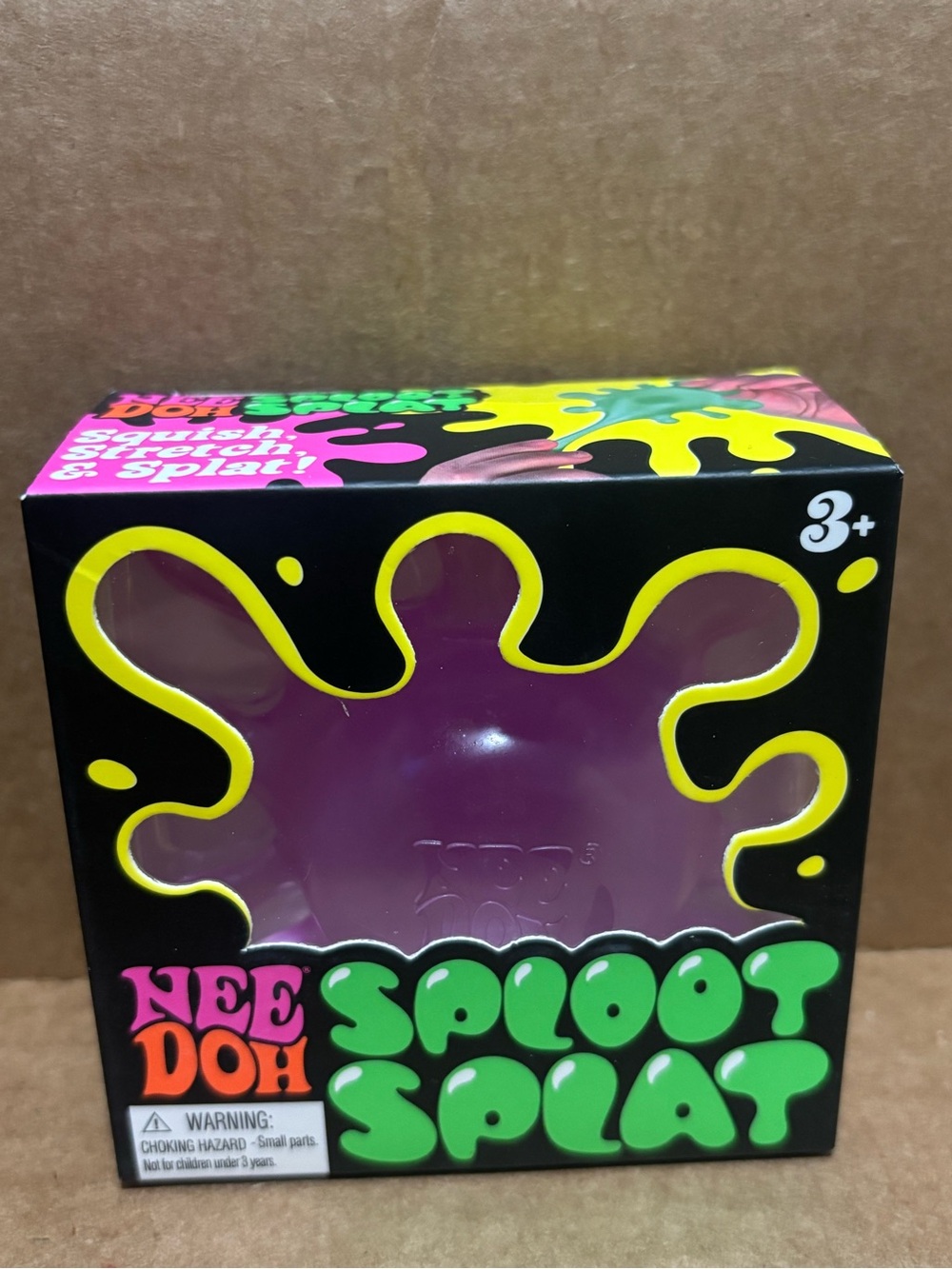 NeeDoh Sploot Splat Kids Toy - Purple